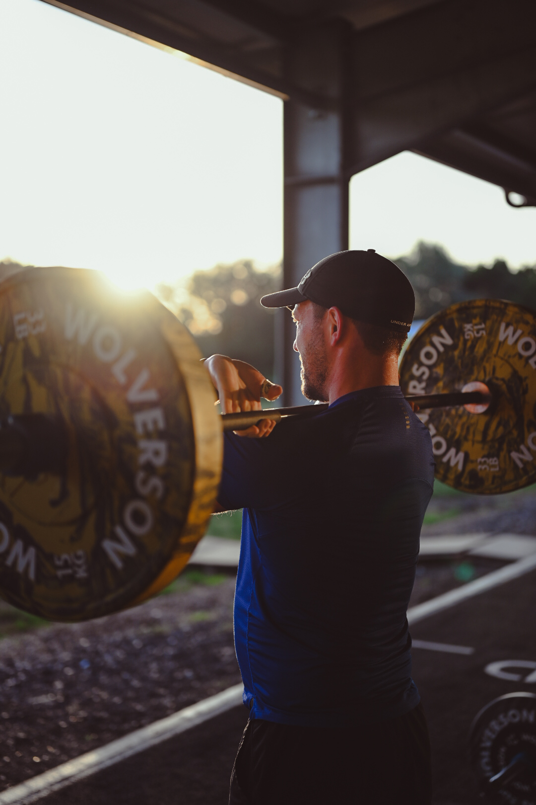 Athlete training at Beyond Walls in Cookham
